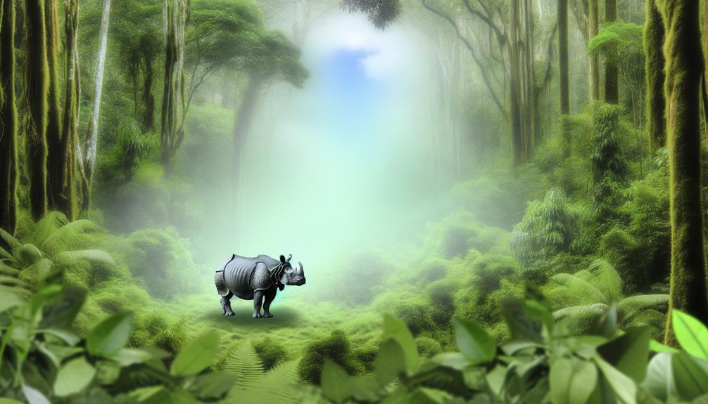 sumatran rhino in borneo