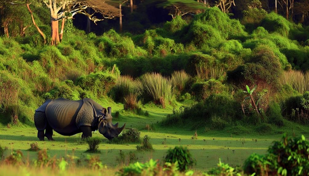 rhinoceros diet and feeding habits