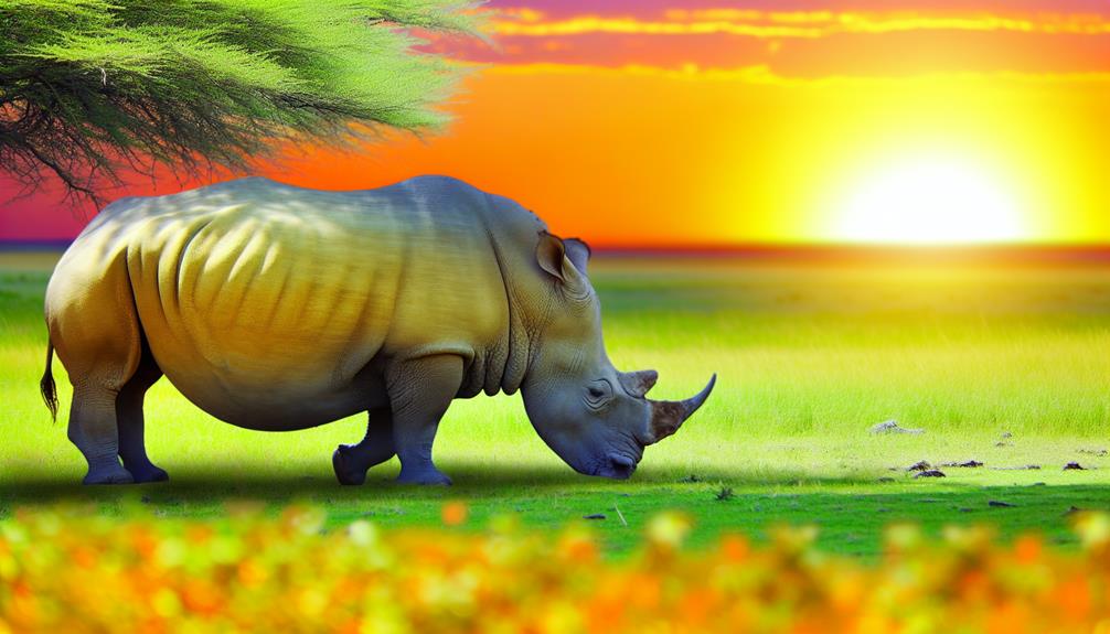 rhinos gestate for 15 16 months